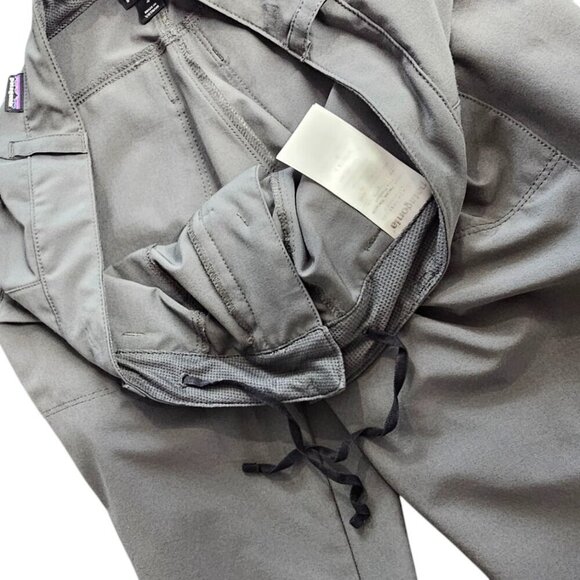 Patagonia Womens Outdoor Straight Leg Hiking Pants, Lightweight, Grey, Size 4 - Picture 9 of 10